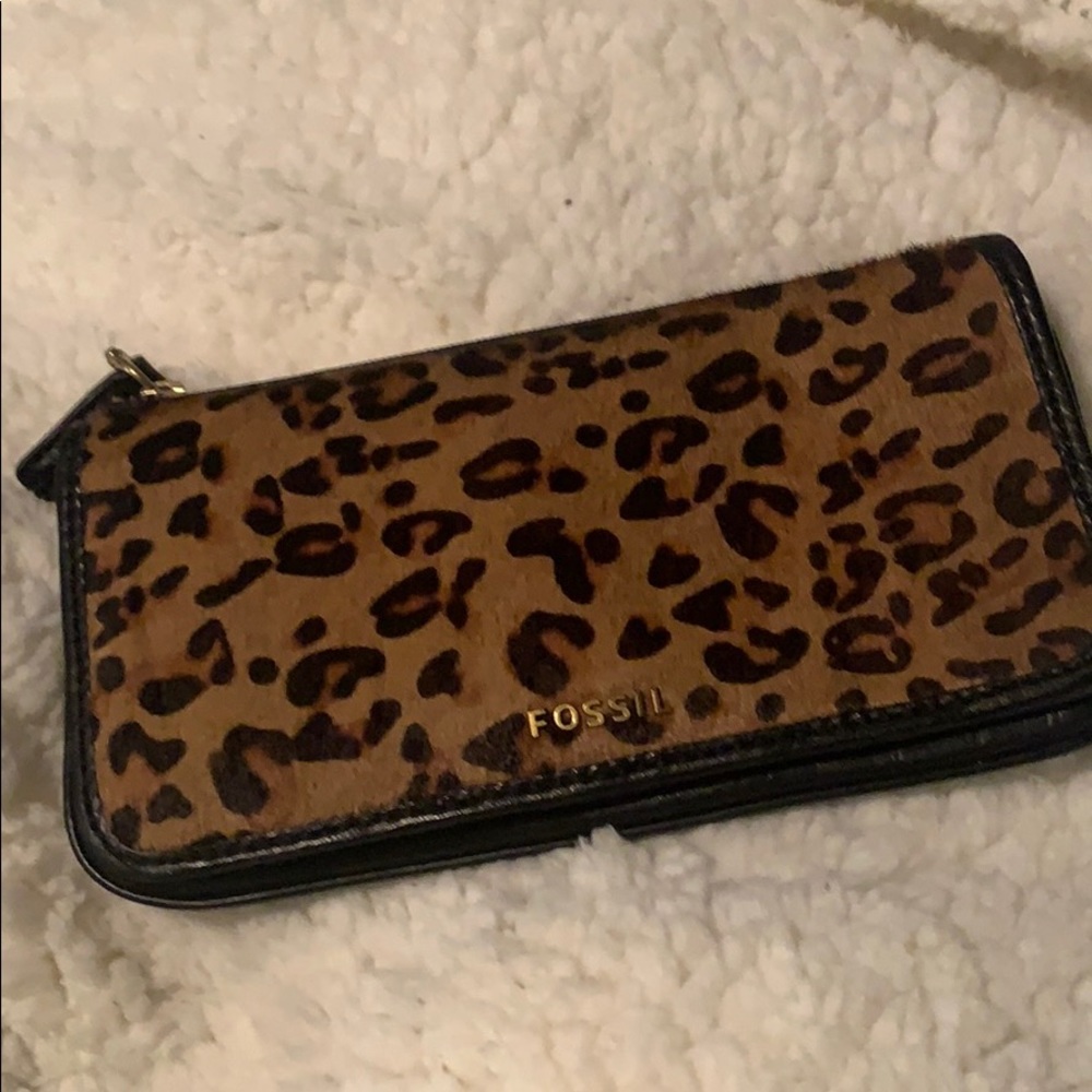 Leopard wallet